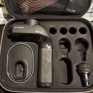 LifePro DynaFlow Black Percussion Massage Gun